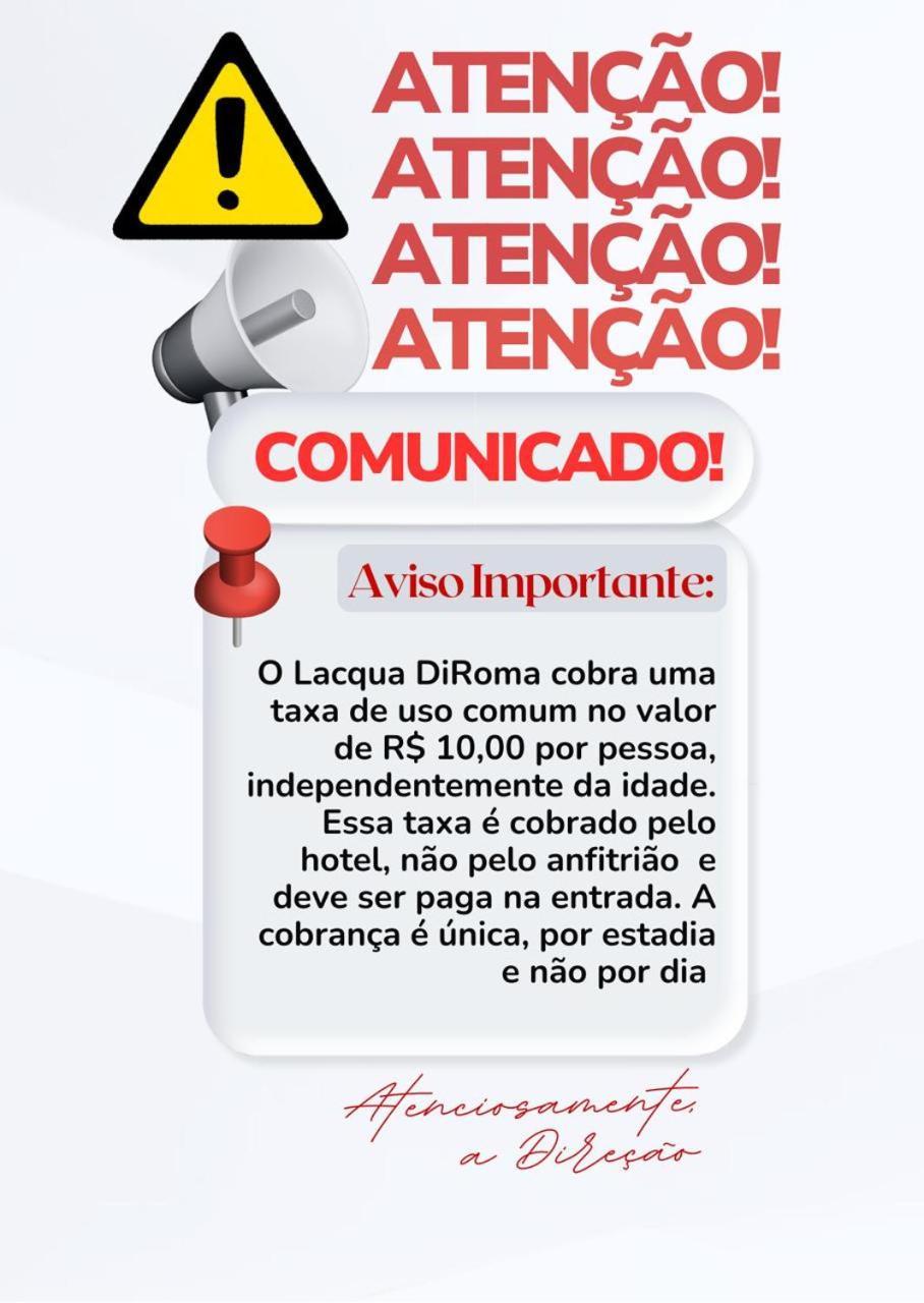Apto Completo Com Parque Aquatico 24 Horas Lacqua Diroma كلدس نوفاس المظهر الخارجي الصورة